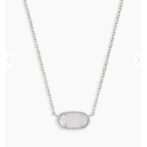 Kendra Scott Elisa Silver Pendant Necklace